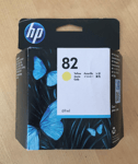 Genuine HP 82 Ink - C4913A YELLOW / HIGH CAPACITY 69ML (INC VAT) BOXED 2021