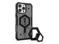 Uag Urban Armour Gear Bundle Bestående Av Pathfinder Magsafe Case & Magnetisk Holder/Holderring Med Stativfunksjon | Apple Iphone 16 Pro Max | Ask (Grå Gjennomsiktig) & Svart | 1144651Bv02 (1144651Bv02)