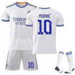 MODRIC 10 Real Madrid Shorts Jersey set 28(150-160CM)