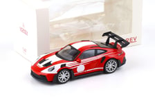 1:43 NOREV Jet Car Porsche 911 (992) GT3 Rs Rouge Salzburg Livery 2022