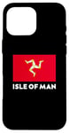 Coque pour iPhone 16 Pro Max Isle Of Man Flag