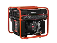 Daewoo Gda 4600I Engine-Generator 3200 W 15 L Petrol Black, Orange