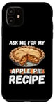 Coque pour iPhone 11 Nourriture pour tarte aux pommes