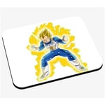 Tapis de souris Dragon ball super vegeta super saiyan cheveux blond