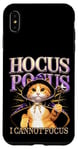 iPhone XS Max Hocus Pocus I Cannot Focus Funny Cat Design Case