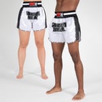 Gorilla Wear Piru Muay Thai Shorts White/black M