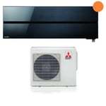 Electric inverter air conditioner series kirigamine style 12000 btu msz-ln35vgb onyx black r-32 wi-fi integrated class a+++ black - Mitsubishi