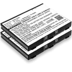 subtel 2x Battery compatible with Netgear NightHawk M2 / MR2100 – W-10a 5040mAh