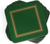 Portmeirion Home & Gifts Classic Emerald Coasters S/6 (s), Multi Coloured