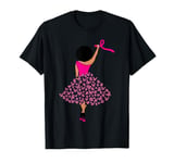 Butterfly African Black Girl Breast Cancer Survivor Warrior T-Shirt