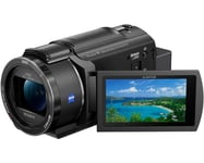 Sony FDR-AX43 | Caméscope Ultra HD (UHD) 4K Compact | 5-Axis Stabilisation Optique équilibrée 5 Axes Steadyshot | Zoom Optique 20x | Ecran orientable