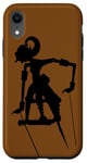 Coque pour iPhone XR Shadow Play : les silhouettes artistiques du Wayang indonésien