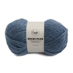 Socki Plus Ensfarget Garn 100 g Adlibris