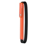 MoKo Pencil Holder for Apple Pencil Pro, Apple Pencil 1st/2nd Generation, Apple Pencil (USB-C), PU Leather iPad Pencil Sleeve Pouch with buckle & Elastic Band attach to iPad Case, Orange