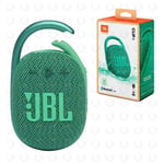 JBL Clip 4 Eco Speaker Bluetooth Étui Portable Waterprood IP67 Vert