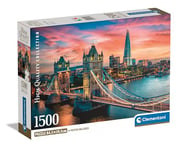 Clementoni Puzzle - London Twilight 1500 Pièces - Puzzle pour Adultes 14-99 Ans, Fabriqué en Italie, 31715