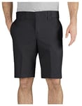 Dickies Slim Fit 11 Inch Flex Work Short, Black, 30