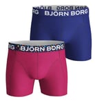 Björn Borg 2-Pack Shorts Boxerkalsong Rosa Blå Herr