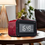 Réveil Radio Réveil Avec Fonction Snooze Écran LCD Dimmable