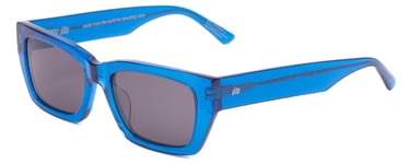 SITO SHADE OUTER LIMITS Polarize Sunglasses Electric Blue Crystal/Iron Gray 54mm