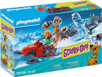 Playmobil 70706 - Scooby-Doo! Adventure with Snow Ghost, Multicolour