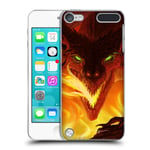 Head Case Designs Officially Licensed Piya Wannachaiwong Glare Dragons Of Fire Hard Back Case Compatible With Apple iPod Touch 5G 5th Gen