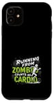 Coque pour iPhone 11 Zombie Apocalypse Humour Humour Humour Undead Quotes Survival Comedy