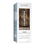 Clairol Colour Studio Permanent Colour Cream | Hair Dye | Long-lasting Rich Tones | 100% Grey Coverage | Dermatologically Tested Vegan Formula | Hair Colouring Kit | Caramel Brown 5/3 | 50ML