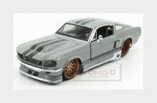 1:24 Maisto Ford Usa Mustang Coupe Custom 1967 Matt Grey Black MI31094 Modellino