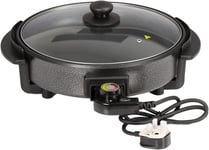 Quest 35410 30Cm Multi-Function Electric Cooker Pan with Lid/Adjustable Thermost