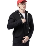 Reebok Men's Training Essentials Twill Hoodie - Black, L