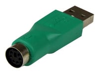 Startech.Com Replacement Ps/2 Mouse To Usb Adapter F/M - Use With Ps/2 And Usb Capable Mouse Only (Gc46mf) - Musadapter - Ps/2 (Hona) Till Usb (Hane)