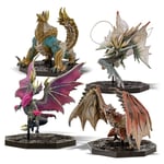 Capcom Figurine Builder Cube Monster Hunter 4 Set Boîte Fin de Semaine & Zinogre