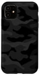 Coque pour iPhone 11 Motif camouflage de police militaire urbain noir