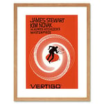 Wee Blue Coo Ad Movie Film James Stewart Hitchcock Vertigo Framed Art Print Picture F12X152