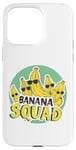 Coque pour iPhone 15 Pro Max Banana Squad Lunettes de soleil amusantes assorties Motif fruits