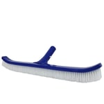 Linxor - Tête de brosse paroi 45 cm pour piscine adaptable sur manche standard ou télescopique - Bleu