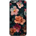 Apple iPhone 6s Genomskinligt Skal Blommor