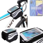 For HTC Wildfire E2 Play bike frame bag bicycle mount smartphone holder top tube