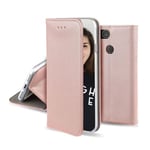 ETUI FOLIO HOUSSE CONTOUR AIMANTE POUR APPLE IPHONE 14 6.1 ROSE GOLD