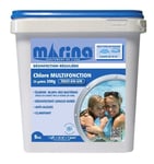 Galets 200g de chlore Marina pour piscine 25 m³ - 5 kg