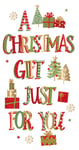 A Christmas Gift Just For You Christmas Money Wallet Gift Card Xmas Cards