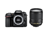 Nikon D7500, 20,9 MP, 5568 x 3712 piksler, CMOS, 4K Ultra HD, Berøringsskjerm, Sort