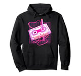 Cassette 80s 90s Retro Party Fancy Dress Cassette Pullover Hoodie