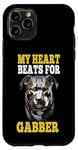 Coque pour iPhone 11 Pro My Heart Beats for Gabber Uptempo Speedcore