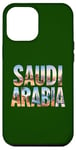 Coque pour iPhone 12 Pro Max Tenue de voyage de vacances en Arabie Saoudite