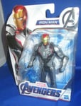 MARVEL AVENGERS END GAME IRON MAN COLLECTIBLE 6" ACTION FIGURE, NEW