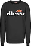 ellesse Sweat-Shirt Agata Sweatshirt pour Femmes, Gris foncé, 40