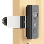 VMEI Anti-Theft Doorbell Mount Work for eufy Video Doorbell C210 (T8222),No Drill,Not Rust, Not Block Doorbell Sensor, Door Mount for Home Apartment Office Room Renters-Silver