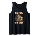 My Playground Is Where The Iron Lies Gym Motif Tank Top